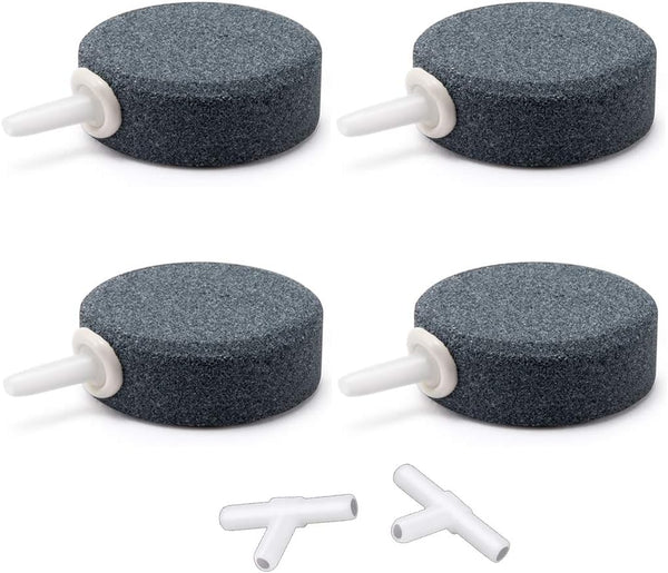 1.6 Inch Air Stone for Aquarium - Air Stone for Fish Tank and Hydroponics Air Pump