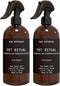 Muse Apothecary Pet Ritual Detangling Spray for Dogs & Cats - Essential Oils Infused, 8oz Fresh Bouquet