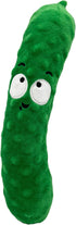 Huxley & Kent for Dogs | Dell Pickle (Large) | Funny Power Plush Dog Toy with Squeaker, Durable Gift