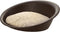 Richell Oval Pet Bed for Small Dogs & Cats, Brown, Flexible Waterproof Plastic Frame, Washable Polyester Cushion, 16.5