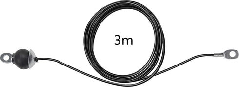 LFJ Replacement Gym Cable with Stopper Ball Fitness Pulley Cable Steel Wire Rope for Cable Machine Home Gym Weight Lift