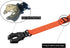 ICEFANG Short Dog Leash 18 Inch Reflective Nylon Traffic Leash with Padded Handle for Medium Large Dogs