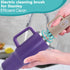 5-in-1 Long Handle Electric Bottle Brush Cleaner and Straw Cleaning Brush with Removable Brush Head, Multi-Function