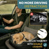 JOTADE 35 lbs Dog Car Seat for Small & Medium Dogs Washable & Reversible Pet Travel Booster Seat, Double Safety