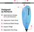 SeaSense Xtreme 2 Kayak Paddle, 84” Fiberglass Reinforced Nylon Blades, 2-Piece Construction