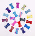 PET SHOW Cute 1" Small Bone Snap Hair Clips - Pack of 20 for Dog Cat Puppy Grooming