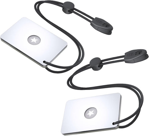 Signal Mirror Survival Military Grade 2 x 3 in, Emergency Gifts for Men Hiking SOS Rescue Mirror