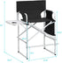 GeRRiT 26.5 inches Tall Directors Chairs Foldable Makeup Artist Chair Seat Height Heavy Duty Folding Camping Chair