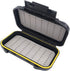 ORIONE Waterproof Portable Fly Fishing Box, Easy Grip Foam Jig, Large Capacity Pocket Sized Case for Fly Fishing and