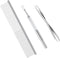 BWOGUE Premium Tick Removal Kit for Dogs and Cats - Stainless Steel Tool with Comb for Easy Tick and Flea Removal