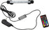 LED Aquarium Light, 7.5inch Colorful Submersible Fish Tank Light with Adjustable Brightness and Memory Function