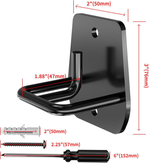 RCHYFEED Wall Mount Resistance Band Anchor, 3PCS Workout Anchors for Home Gym Accessories
