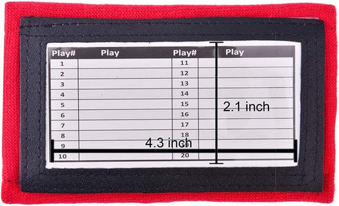 CAREWORX Play Wristband (Youth) with Triple Windows-Great for Tackle,Touch,and Football