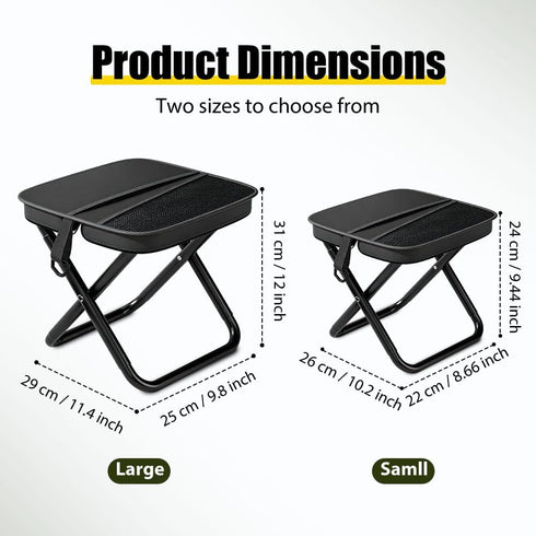 Generic Backpack 2026 Backpack Foldable Stool, New Foldable Stool for Adults, Folding Camping Stool which can Turned