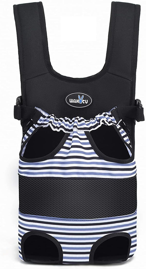 Dog Front Carrier Backpacks for Small Dogs, Legs Out Sling Backpack with Adjustable Padded Straps for Traveling Hiking