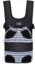 Dog Front Carrier Backpacks for Small Dogs, Legs Out Sling Backpack with Adjustable Padded Straps for Traveling Hiking
