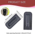 blloocod 2 Pieces Camping Chair Backrest Tube Cover Connector Parts Portable Accessories Replacements for Fishing