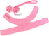 SELMAI Small Pet Dog Cat Bling Rhinestone Harness and Leash Set - Bow Girls Soft Ultra Suede Leather, Adjustable/No Pull