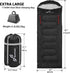 Sportneer Wearable Sleeping Bag for Adults & Kids, Waterproof Portable for Camping & Hiking