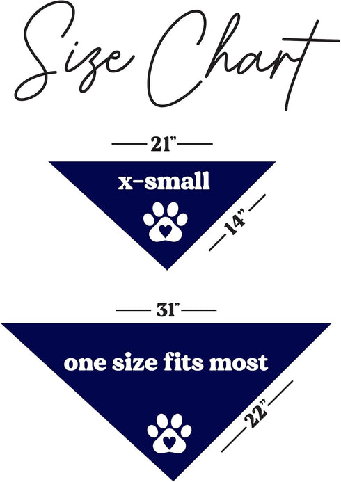 I Do Too Engagement Dog Bandana for Dogs, Navy OS 112 (GB)