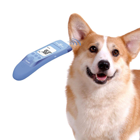 Non-Contact Pet Thermometer for Dogs, Classic, Fast Clinical, 3 Modes, Muteable C/F Switchable, Accurate Ear Measurement