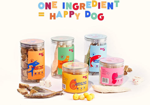 Freeze-Dried Single Ingredient Dog Treats, Baby Shrimp