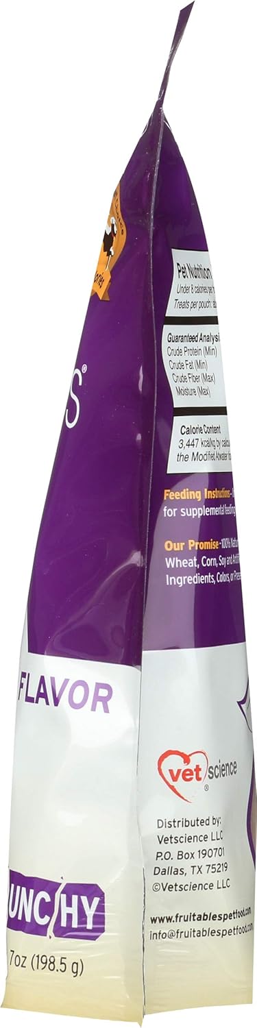 Fruitables Pet Treats, Pumpkin and Blueberry, 7 Ounce