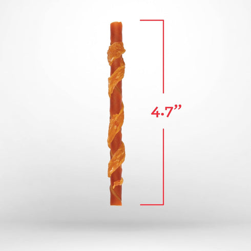 15 DreamBone Chicken Wrapped Twists with Real Sirloin ct