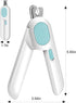 Odoland Cat Nail Clipper with LED Light, Nail File, Dog Claw Trimmer - Pet Grooming Tool for Tiny Dog Cat Kitten Bunny