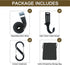 Tree Stand Straps Bow Hanger with Metal Hooks, High Loading Gear Hanger for Hunting, Hiking, Camping