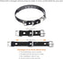 Quick Snap Bungee Dog Collar Strap with D Ring for Most of Electronic Training Shock Collar Receivers-Adjustable Durable Waterproof Odorless 3/4 Inch TPU Collar Replacement for Barking Fence