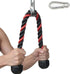 Tricep Rope 27 & 36 Inches - 2 Colors Fitness Attachment Cable Machine Pulldown Heavy Duty Coated Nylon Rope