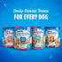 Pack 3 20-40 lbs., 22.5 oz. 30 each/90 30 DentaLife ActivFresh of Dog Chews for Small and Medium Dogs Dental Chews