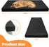 Bhyhok 3.14 Inch 600D (53.8 24 Inch) Waterproof Dog Mat for Car Backseat Thick Non-Slip Backseat Pet Mat with Oxford