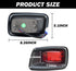 Golf Cart TXT LED Tail Light Kit, Compatible with EZGO TXT 1996-2013 Gas and Electric Rear Light Assembly