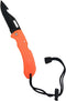 Scuba Choice Foldable Low Volume Black Blade Point Tip BCD Knife, Orange by Scuba Choice