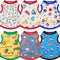 Geyoga 6-Piece Cute Printed Dog Shirts, Cotton Pet Sweatshirts for Dogs (M)