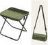 Foldable Backpack Stool, Upgraded Portable Folding Camping Stool, Tiny Foldable Stool which