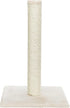 TRIXIE Parla Scratching Post - 24.5" Tall Durable Sisal Rope, Beige Cat Scratching Solution