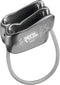 Petzl Verso Belay Device - Compact Lightweight for One or Two Rope Strands Climbing or Rappelling - Grey