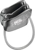 Petzl Verso Belay Device - Compact Lightweight for One or Two Rope Strands Climbing or Rappelling - Grey