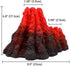 Tank Decoration Volcano Ornament Aquarium Decorations Volcanic Stone for Fish Tank (L)