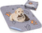 Washable Waterproof Pee Pads for Dogs - 2-Pack Small 18x24 Super Absorbent