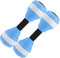 SEWACC 2 Pcs Lightweight Water Dumbbells, EVA Foam Water Barbells for Pool Fitness Exercise Water Aerobics