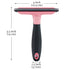 SunGrow Rabbit Deshedding Brush - Small Animal Brush for Short-Haired Grooming, 4” Steel Blade, Pet Supplies