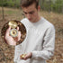 FUTURESTEPS Set 105 Brass Compass with Solid Brass Whistle - Survival - Decibels - Carry in Pocket or on Necklace - Two