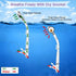 WACOOL Snorkeling Scuba Diving Package Set for Men Women, Anti-Fog Glass, Purge Valve, Anti-Splash Mouth Piece (Kids,