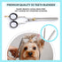 Set Left-Handed Pet dog Grooming Scissors Pro-Grade Curved Shears for Dogs Cats - Precision Crafted Sharp Blades