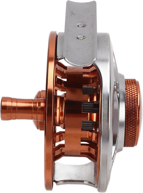 Fly Fishing Reel, 3/4 Weight, CNC Machined Aluminum Alloy Body, 1:1 Gear Ratio, 3 Bearings, Sealed Fishing Reel