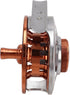 Fly Fishing Reel, 3/4 Weight, CNC Machined Aluminum Alloy Body, 1:1 Gear Ratio, 3 Bearings, Sealed Fishing Reel